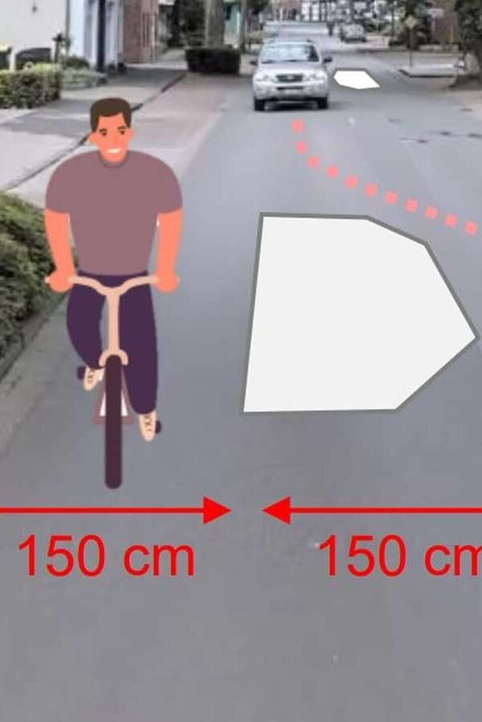 Mobile Verkehrsinseln Großversuch