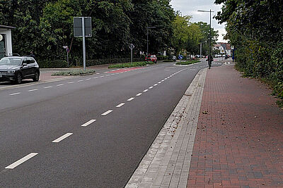 Fahrradschutzstreifen DH